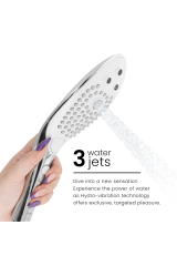 WOMANIZER - SOFFIONE DOCCIA STIMOLANTE CLITORIDEO WAVE CROMATO