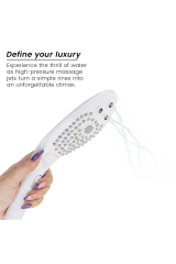 WOMANIZER - SOFFIONE DOCCIA STIMOLANTE CLITORIDEO WAVE BIANCO