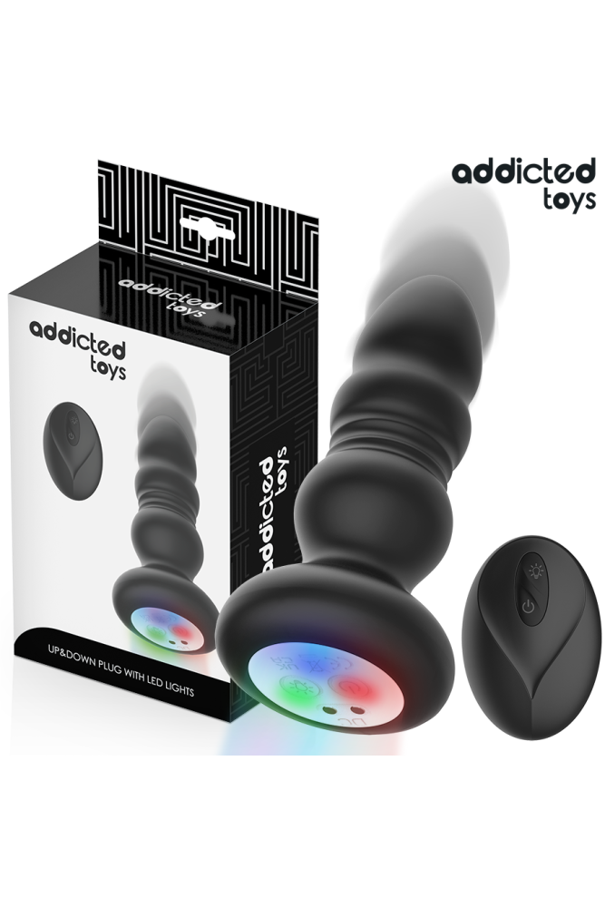 ADDICTED TOYS - TAPPO ANALE ROTANTE E VIBRANTE