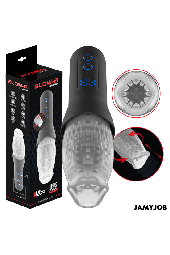 JAMYJOB - MASTURBATORE BLOW-R CON SPINTA E ROTAZIONE