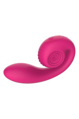 SNAIL VIBE - VIBRATORE ROSA GIZI LITE DOPPIO PUNTO G E CLITORIDEO