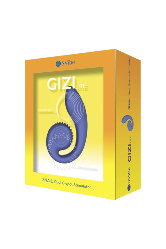 SNAIL VIBE - VIBRATORE VIOLA GIZI LITE DOPPIO PUNTO G E CLITORIDEO