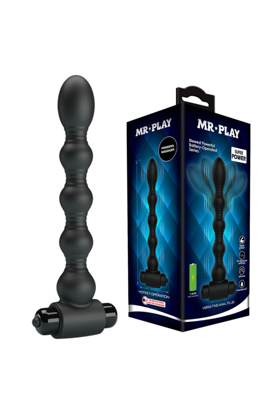 MR PLAY - MASSAGGIATORE ANALE VIBRANTE