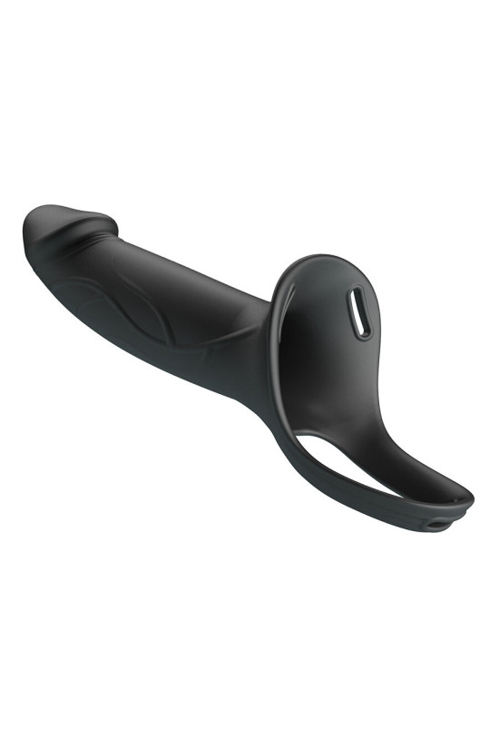 PRETTY LOVE - LANDON NERO VIBRANTE STRAP-ON