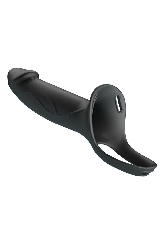 PRETTY LOVE - LANDON NERO VIBRANTE STRAP-ON