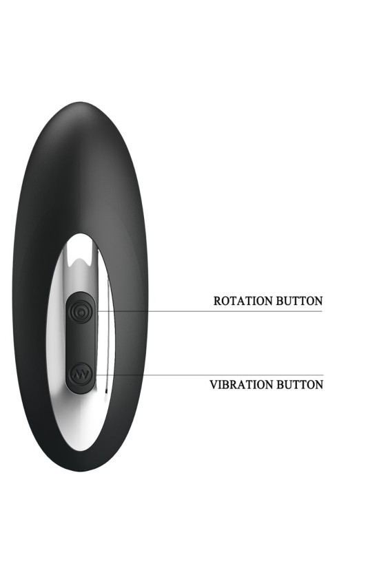 MR PLAY - MASSAGGIATORE PROSTATICO CON ROTAZIONE E VIBRAZIONE