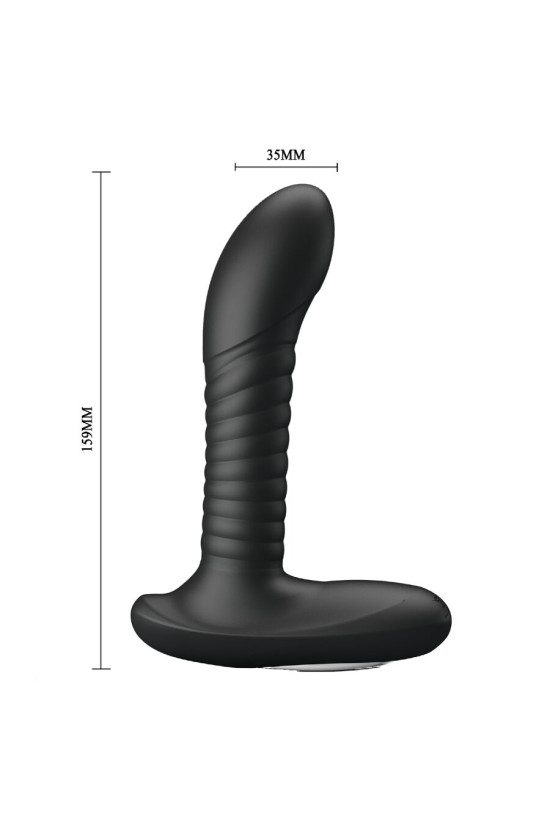 MR PLAY - MASSAGGIATORE PROSTATICO CON ROTAZIONE E VIBRAZIONE