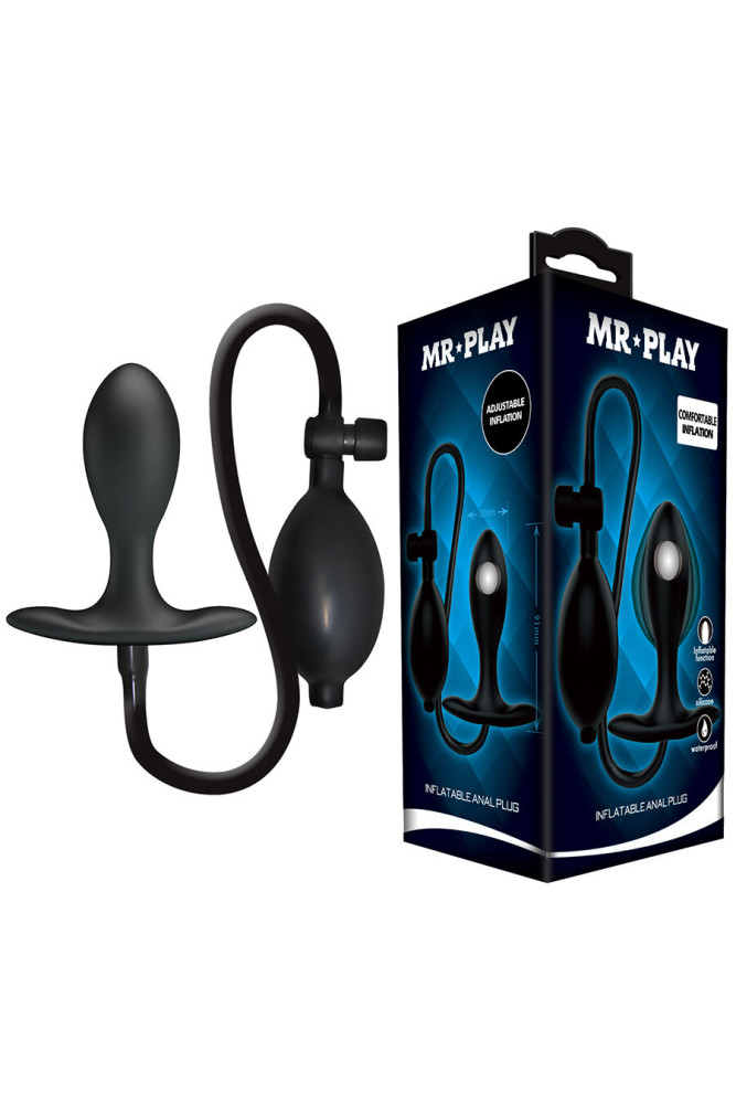 MR PLAY - TAPPO ANALE GONFIABILE REGOLABILE
