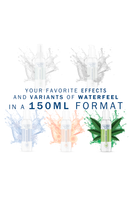WATERFEEL - LUBRIFICANTE ALLA CANNABIS 150 ML