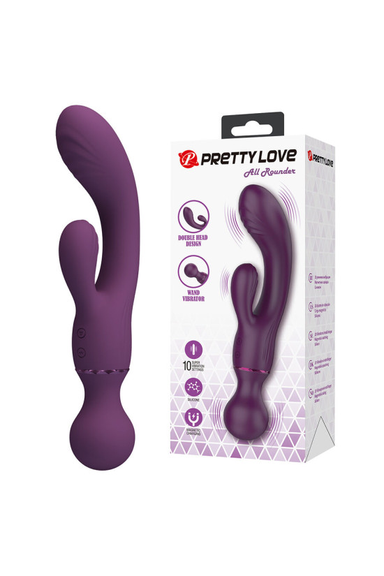 PRETTY LOVE - VIBRATORE PUNTO G VIOLA TUTTOFARE