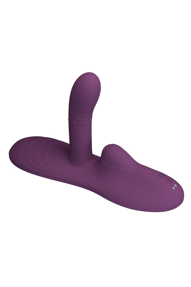 PRETTY LOVE - LUKA VIBRATORE CON EFFETTO CALORE E TELECOMANDO