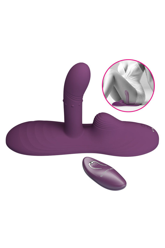 PRETTY LOVE - LUKA VIBRATORE CON EFFETTO CALORE E TELECOMANDO