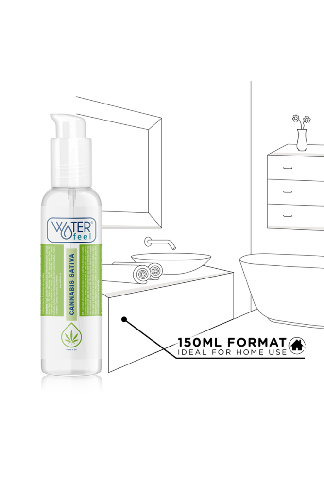 WATERFEEL - LUBRIFICANTE ALLA CANNABIS 150 ML