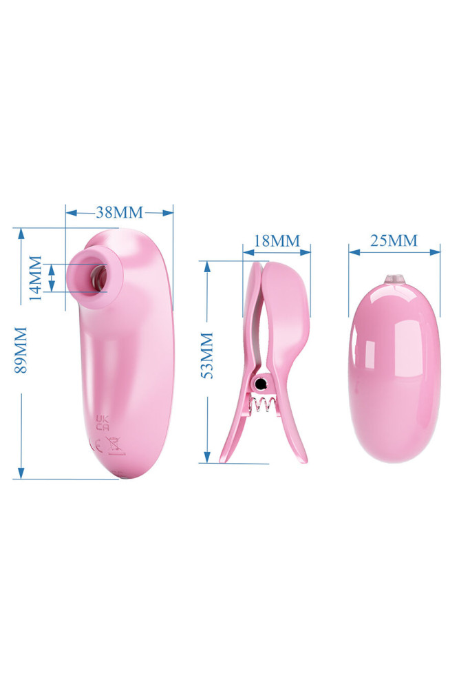 PRETTY LOVE - IMONIE SET MULTIFUNZIONALE 3 IN 1 CON VENTOSA