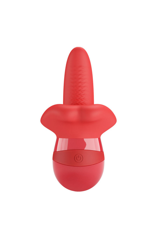 PRETTY LOVE - OBELIA MASTURBATORE VIBRATORE CON LINGUA E MOVIMENTO ORBITALE