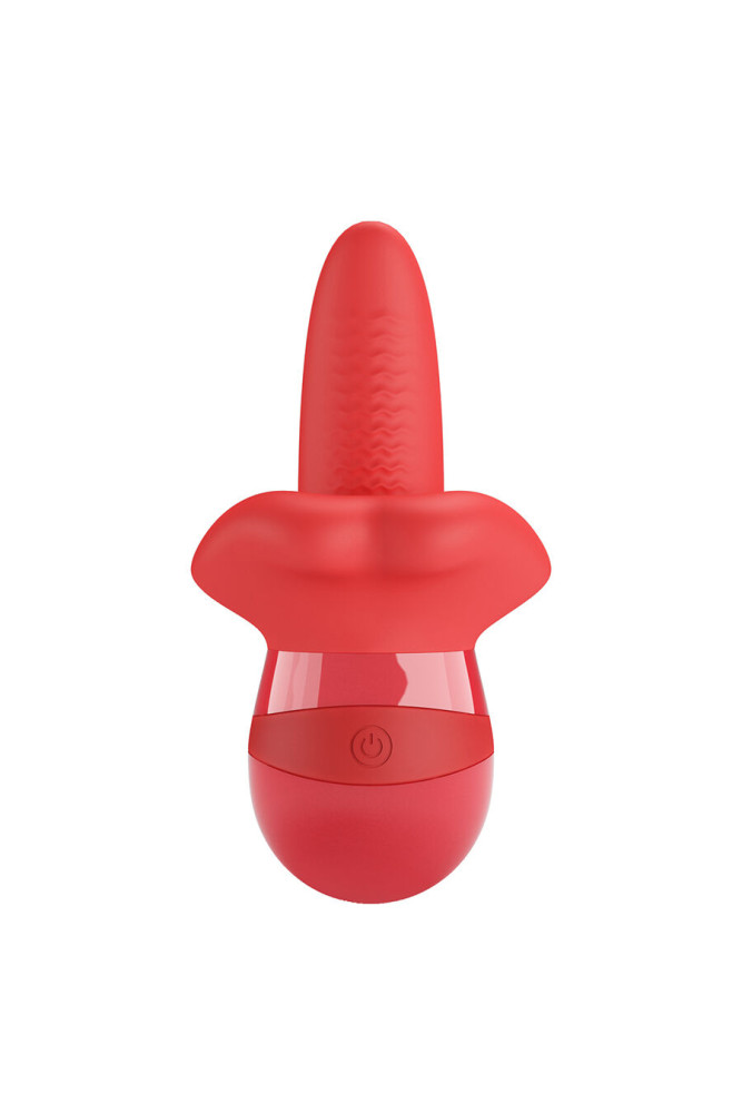 PRETTY LOVE - OBELIA MASTURBATORE VIBRATORE CON LINGUA E MOVIMENTO ORBITALE