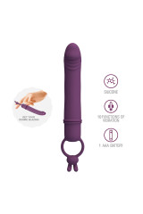 PRETTY LOVE - CORA VIBRATORE A FORMA DI PENE CON ANELLO DI RESISTENZA