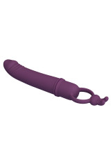 PRETTY LOVE - CORA VIBRATORE A FORMA DI PENE CON ANELLO DI RESISTENZA
