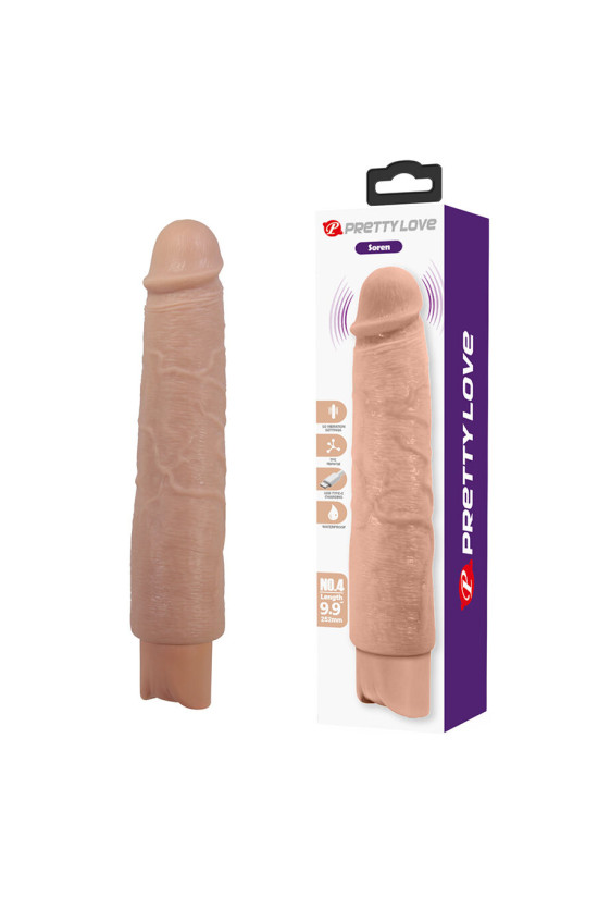 PRETTY LOVE - SOREN VIBRATORE REALISTICO FLESSIBILE