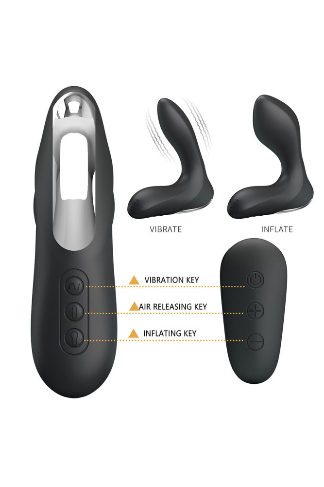 MR PLAY - MASSAGGIATORE PROSTATICO CON TELECOMANDO A VIBRAZIONE