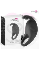 MORESSA - BRAD PREMIUM SILICONE RICARICABILE NERO
