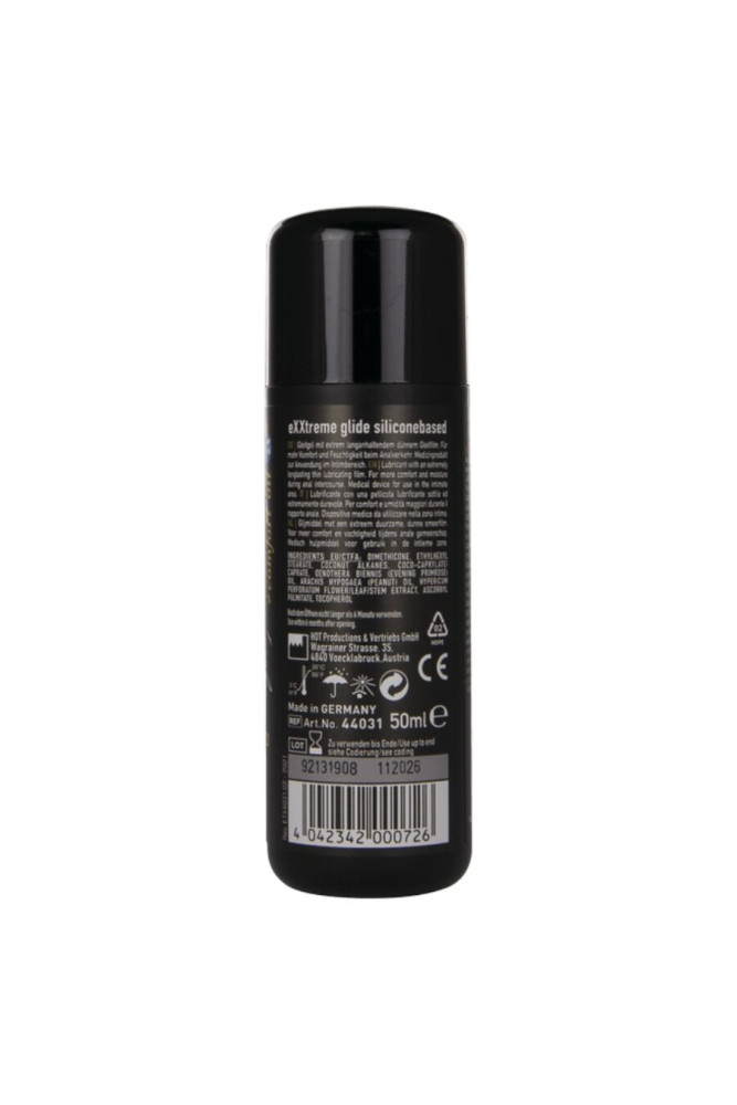 HOT - EXXTREME GLIDE LUBRIFICANTE A BASE DI SILICONE + OLIO COMFORT A+ 50 ML