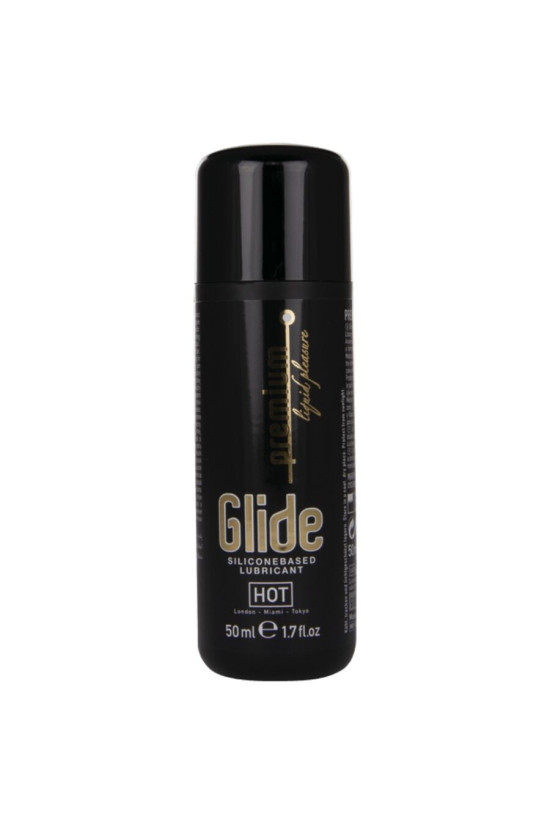 HOT - LUBRIFICANTE A BASE DI SILICONE PREMIUM SILICONE GLIDE 50 ML