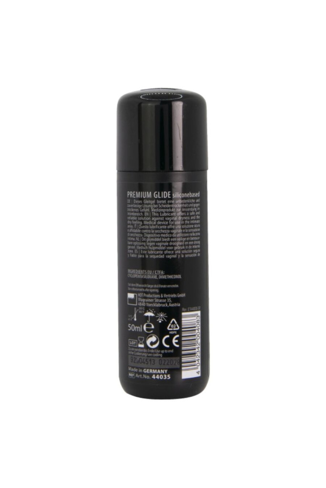 HOT - LUBRIFICANTE A BASE DI SILICONE PREMIUM SILICONE GLIDE 50 ML