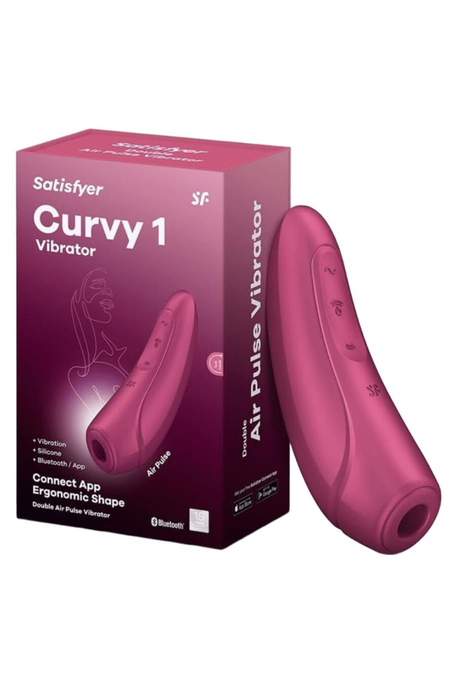 SATISFYER - CURVY 1 ROSSO ROSA