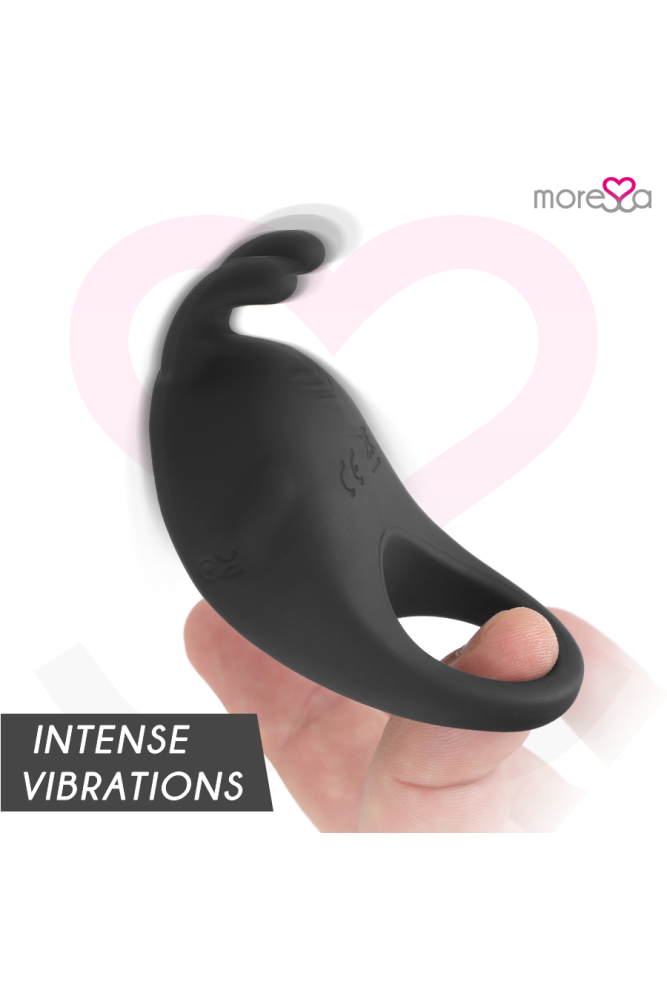 MORESSA - BRAD PREMIUM SILICONE RICARICABILE NERO