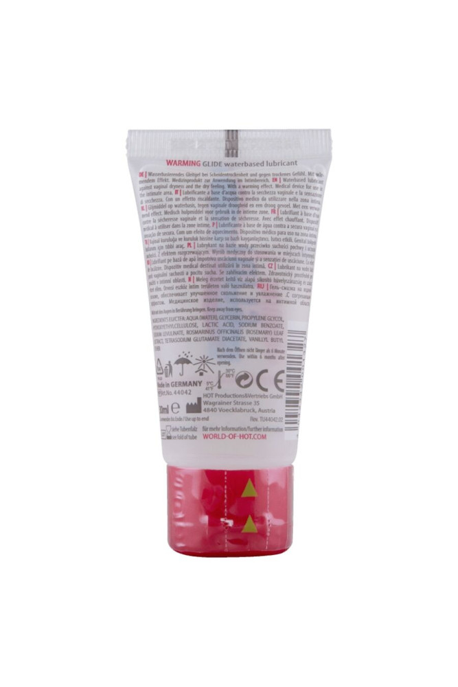 HOT - LUBRIFICANTE LIQUIDO RISCALDANTE A BASE D'ACQUA 30 ML