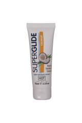HOT - SUPERGLIDE LUBRIFICANTE COMMESTIBILI A BASE D'ACQUA DI COCCO 75 ML