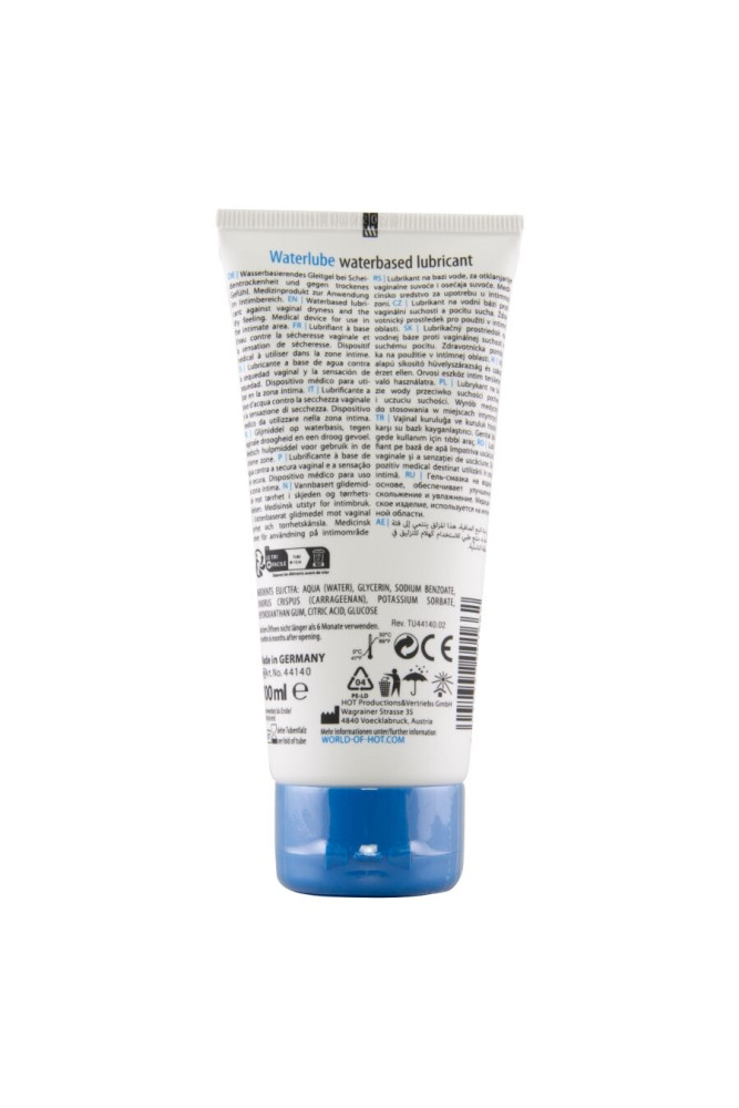 HOT - LUBRIFICANTE AD ACQUA A BASE D'ACQUA DI SORGENTE 100 ML