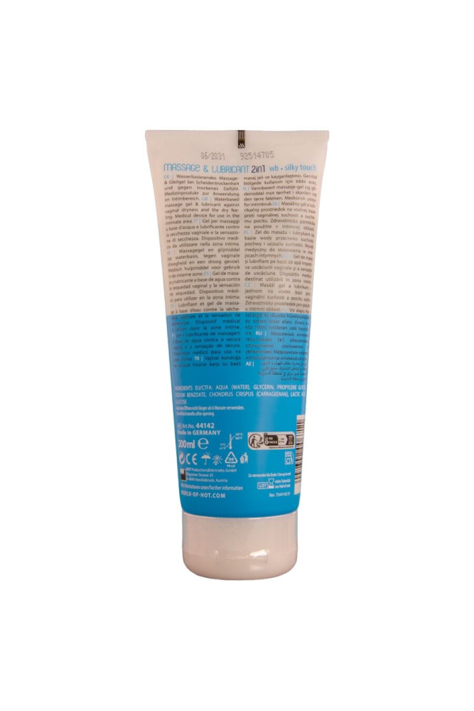 HOT - MASSAGE & GLIDE GEL 2IN1 TOCCO SETOSO 200 ML