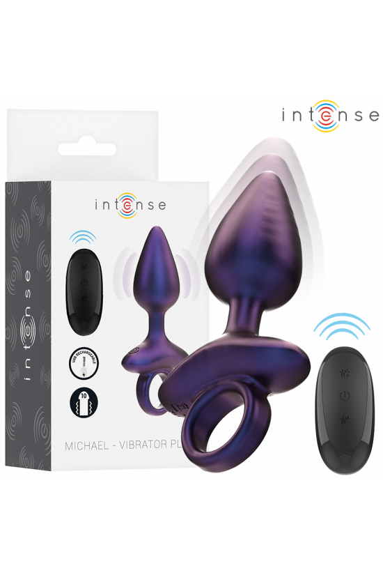 INTENSE - MICHAEL VIBRANTE ANAL PLUG MODELLO 2 TELECOMANDO