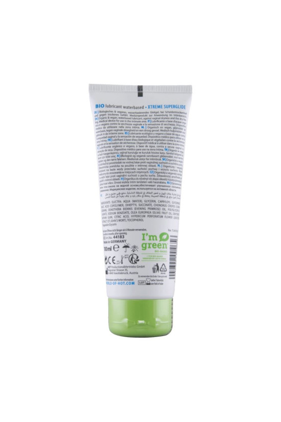 HOT - LUBRIFICANTE BIO A BASE D'ACQUA XTREME 100 ML