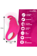 MORESSA - BRAD PREMIUM SILICONE RICARICABILE ROSA