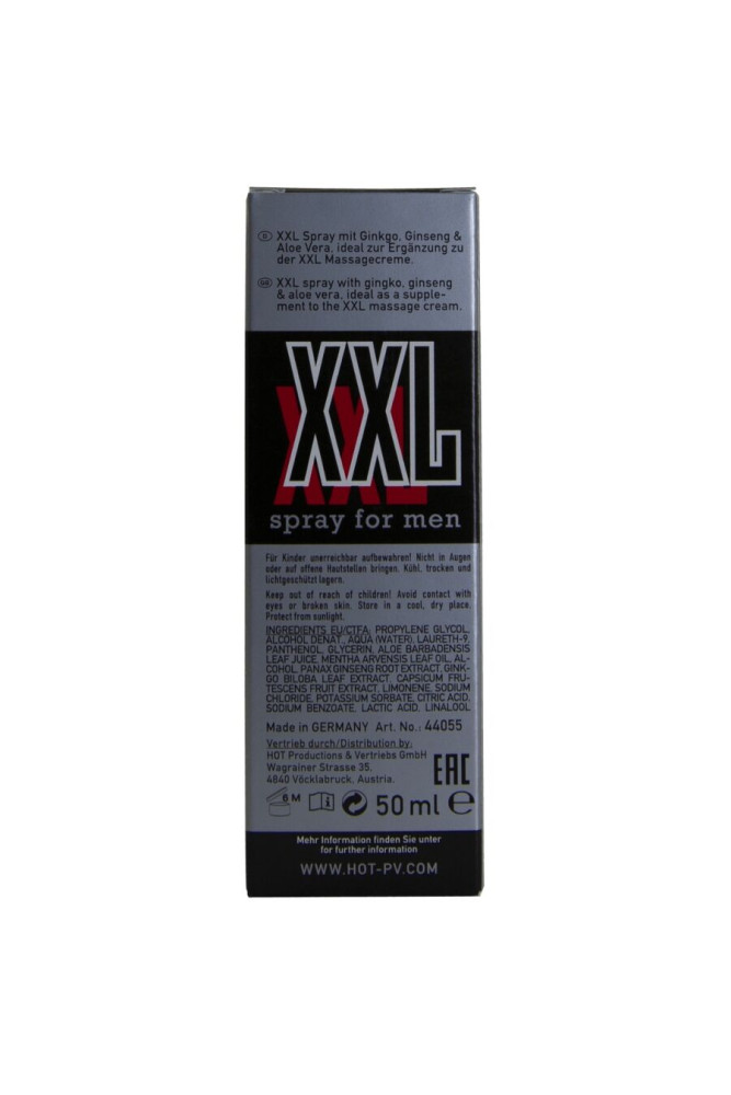 HOT - SPRAY XXL PER UOMO 50 ML
