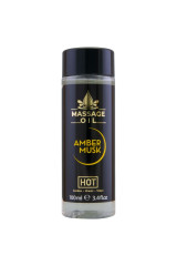 HOT - OLIO DA MASSAGGIO AMBRA E MUSCHIO 100 ML