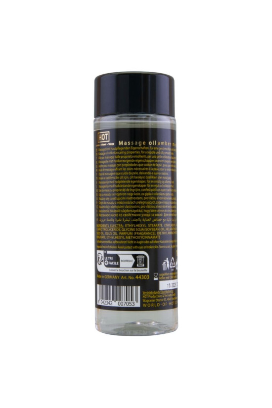 HOT - OLIO DA MASSAGGIO AMBRA E MUSCHIO 100 ML