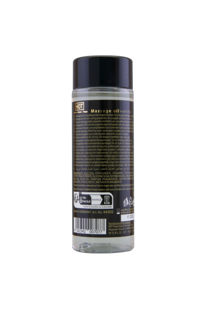 HOT - OLIO DA MASSAGGIO VANIGLIA 100 ML