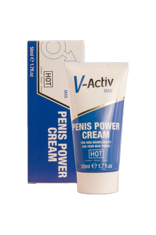 HOT - V-ACTIV PENIS POWER CREAM PER UOMO 50 ML