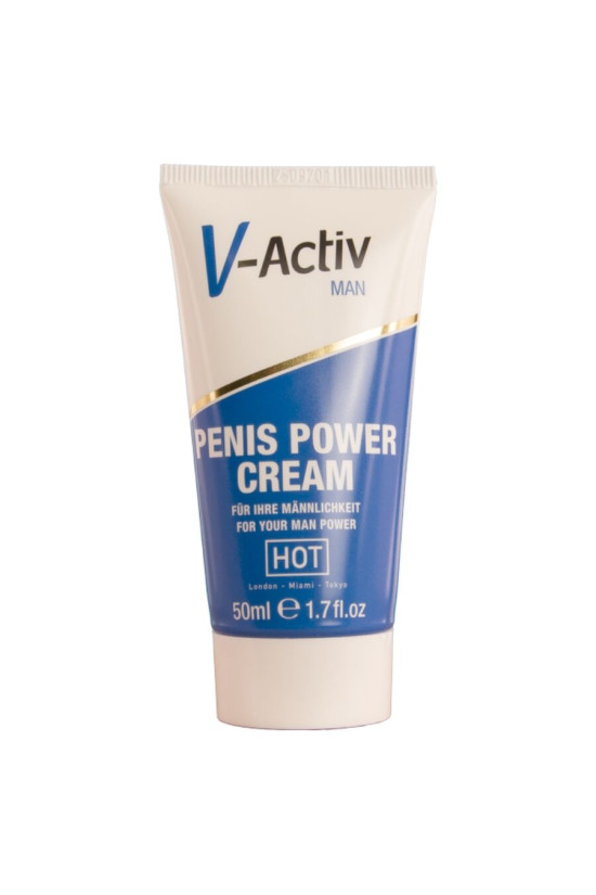 HOT - V-ACTIV PENIS POWER CREAM PER UOMO 50 ML
