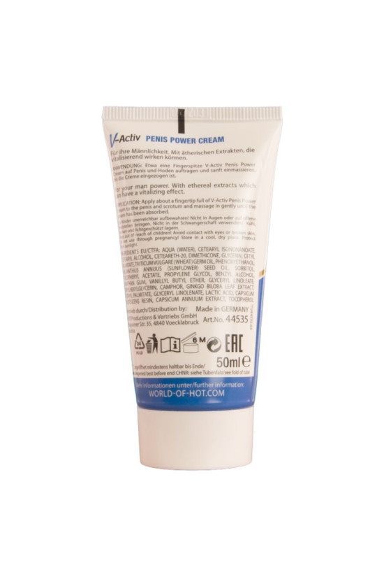 HOT - V-ACTIV PENIS POWER CREAM PER UOMO 50 ML