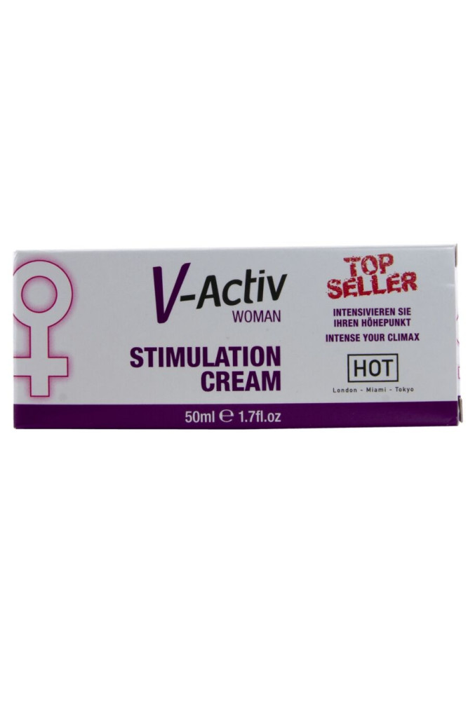 HOT - V-ACTIV CREMA STIMOLANTE DONNA 50 ML