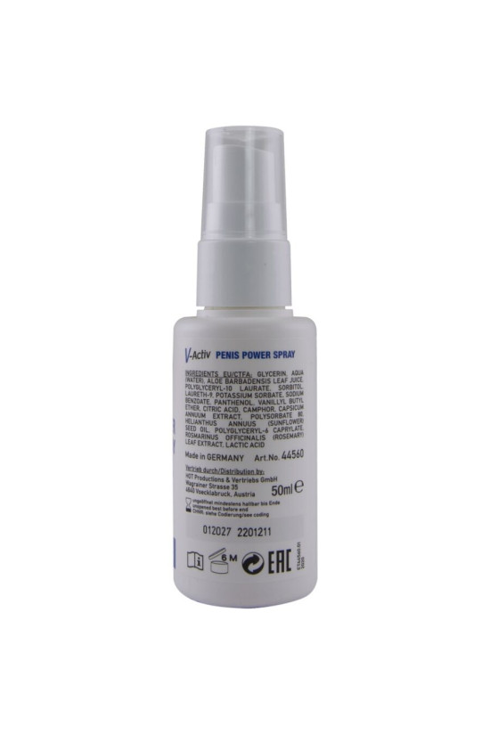 HOT - V-ACTIV PENIS POWER SPRAY PER UOMO 50 ML