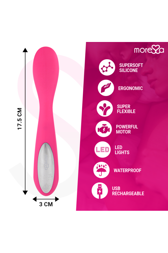 MORESSA - DRUSO PREMIUM SILICONE RICARICABILE