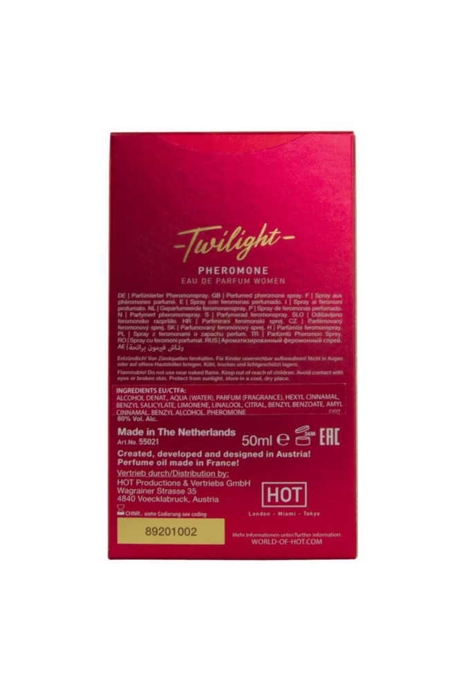 HOT - TWILIGHT PHEROMONE PARFUM DONNA 50 ML