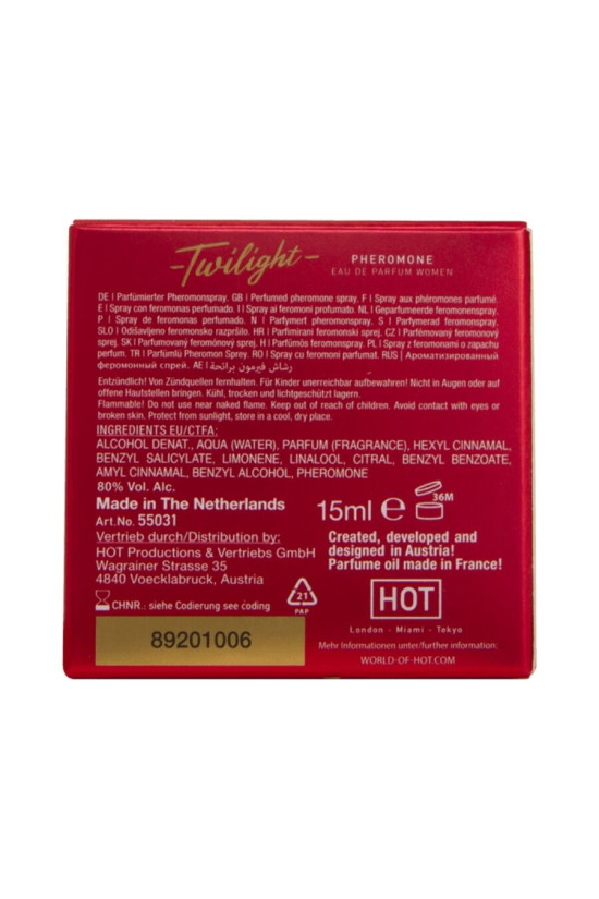 HOT - TWILIGHT PHEROMONE PARFUM DONNA 15 ML