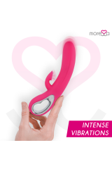 MORESSA - DUSTIN ASPIRAZIONE CLITORIDEA E VIBRAZIONE POTENTE SILICONE PREMIUM RICARICABILE